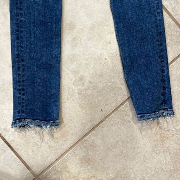 Rag & Bone La Paz Destroyed Skinny Jeans 24 - Picture 7 of 9
